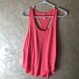 VS-PINK racerback sleep/workout tank top